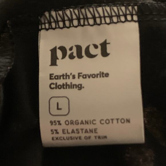 Pact Womens Organic Cotton Fit & Flare Tie-Back Dress Dark Floral Sundress Large - Picture 6 of 12